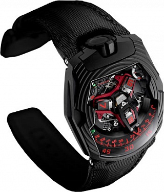 Fake Urwerk 200 UR-210 Red watch